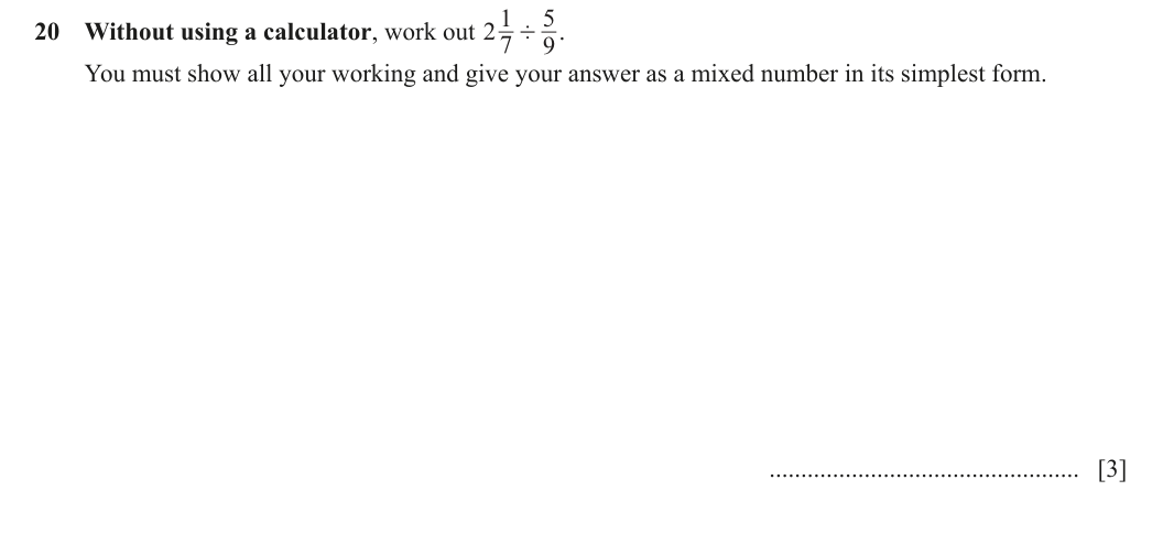 Question 20
