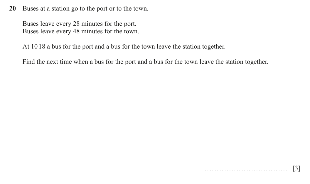 Question 20