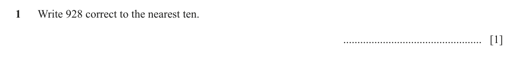 Question 1