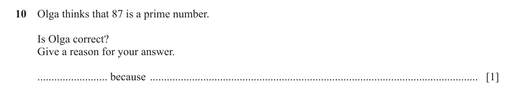 Question 10