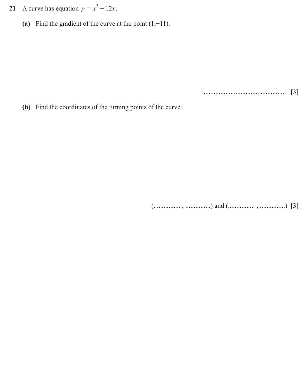 Question 21