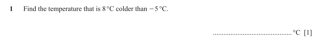 Question 1