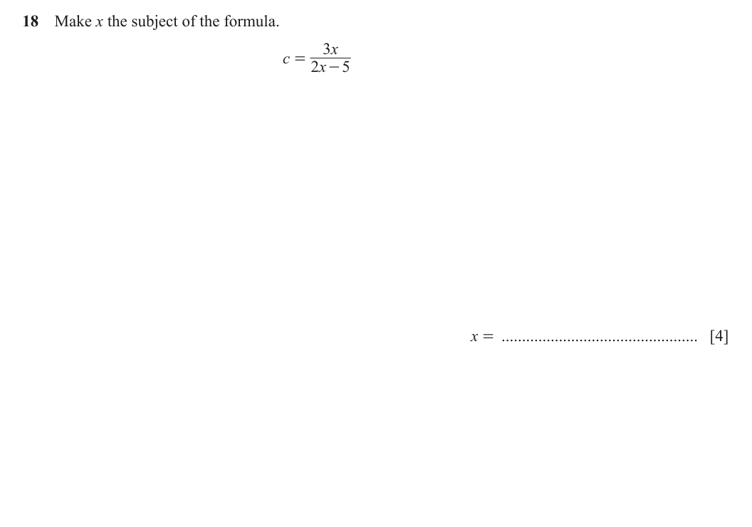 Question 18