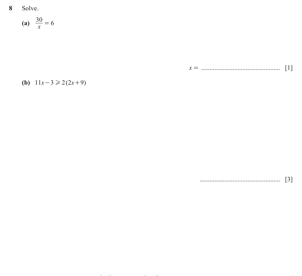 Question 8
