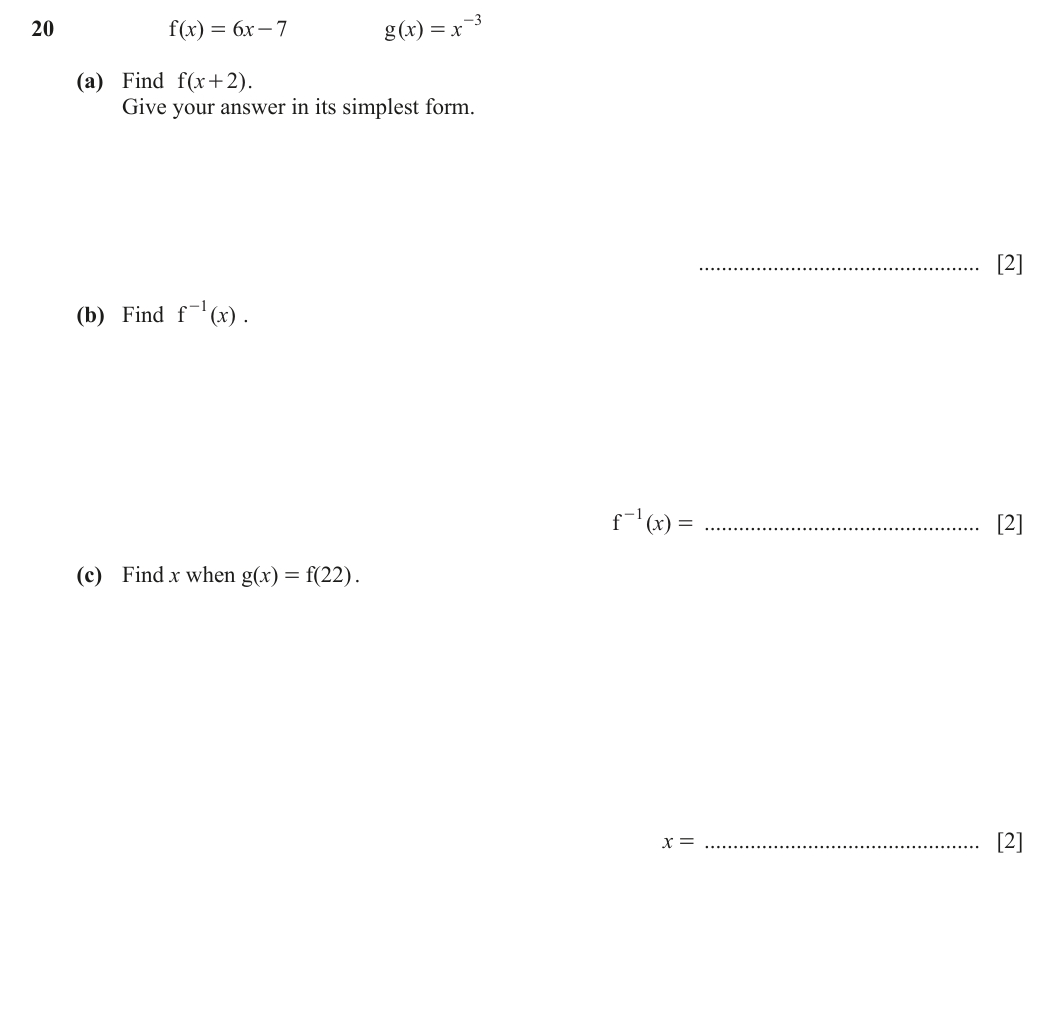 Question 20