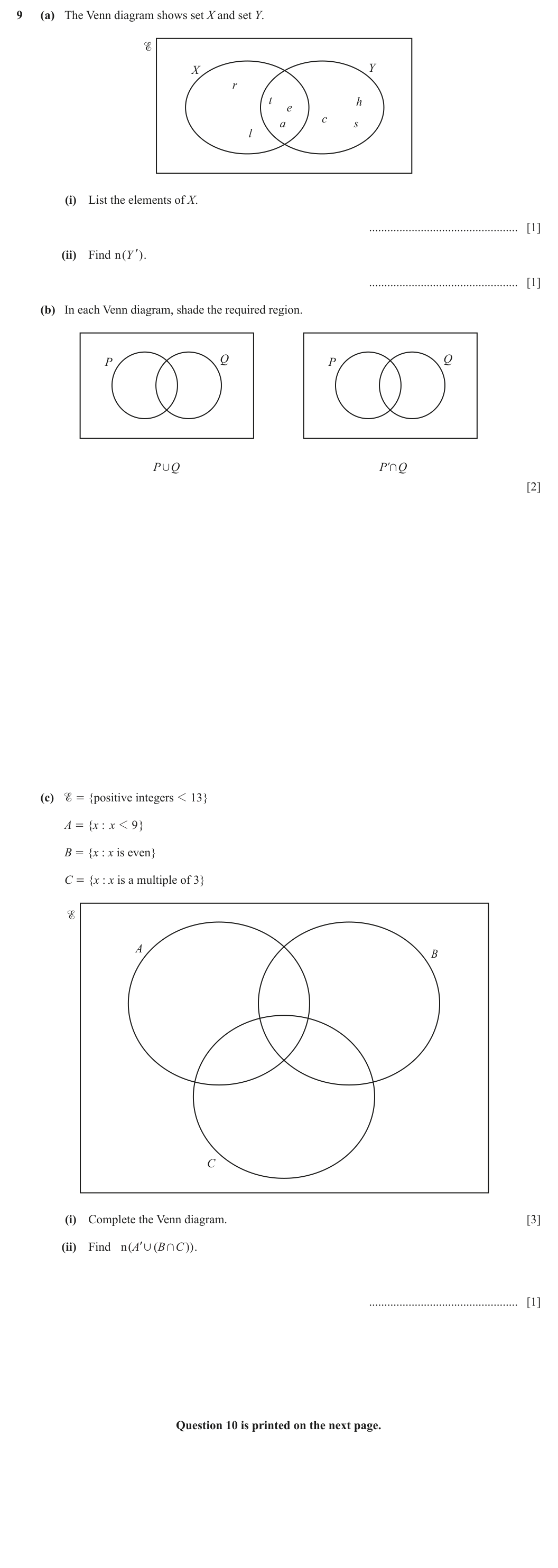 Question 9