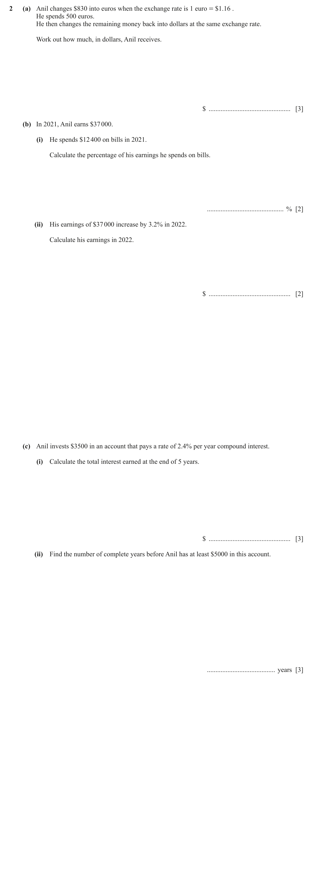 Question 2