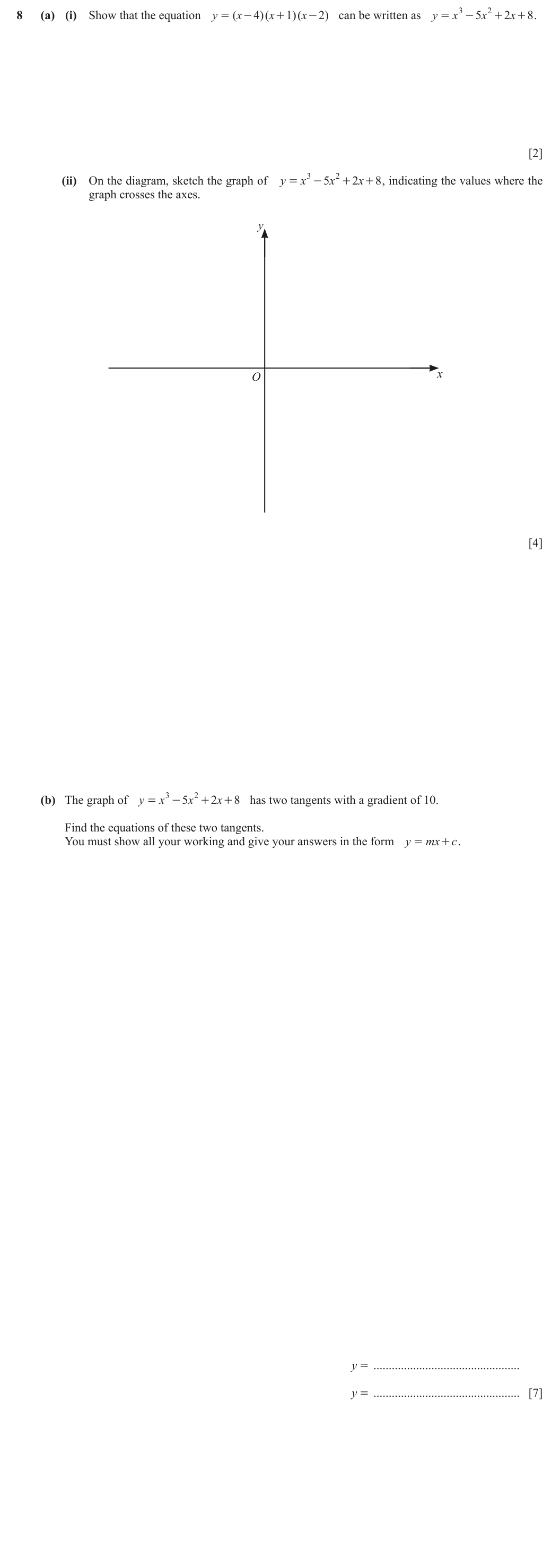 Question 8