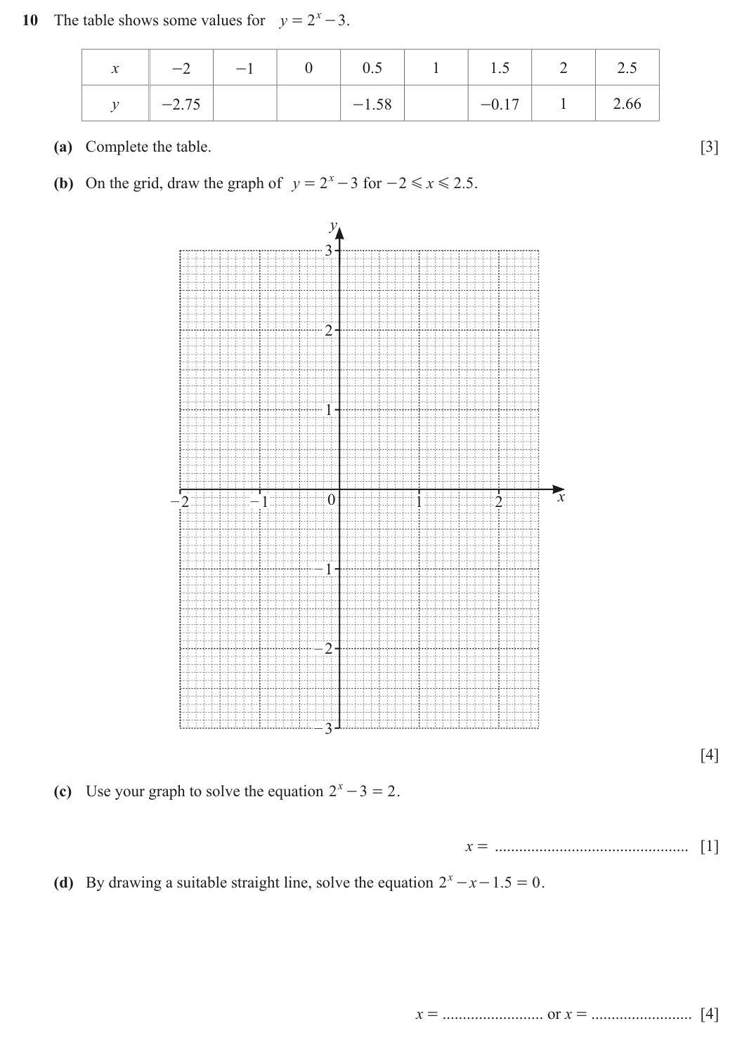 Question 10