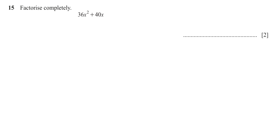 Question 15