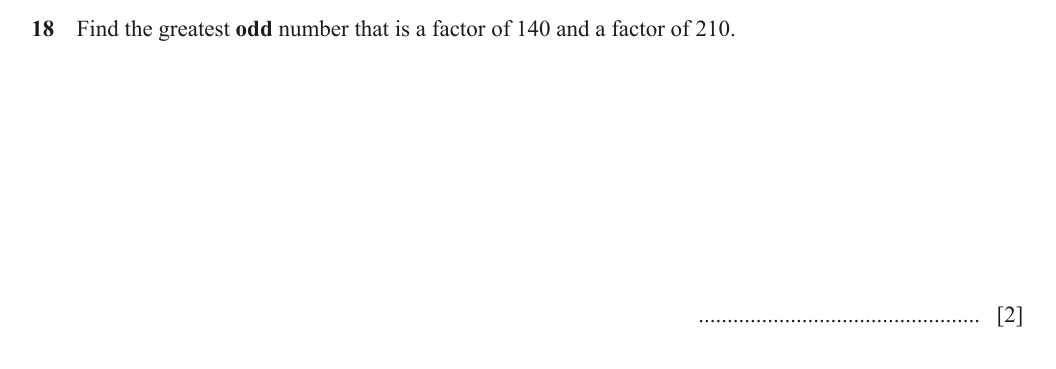Question 18