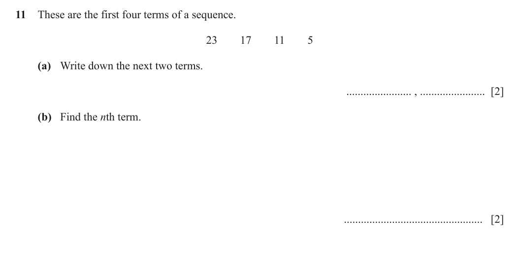 Question 11