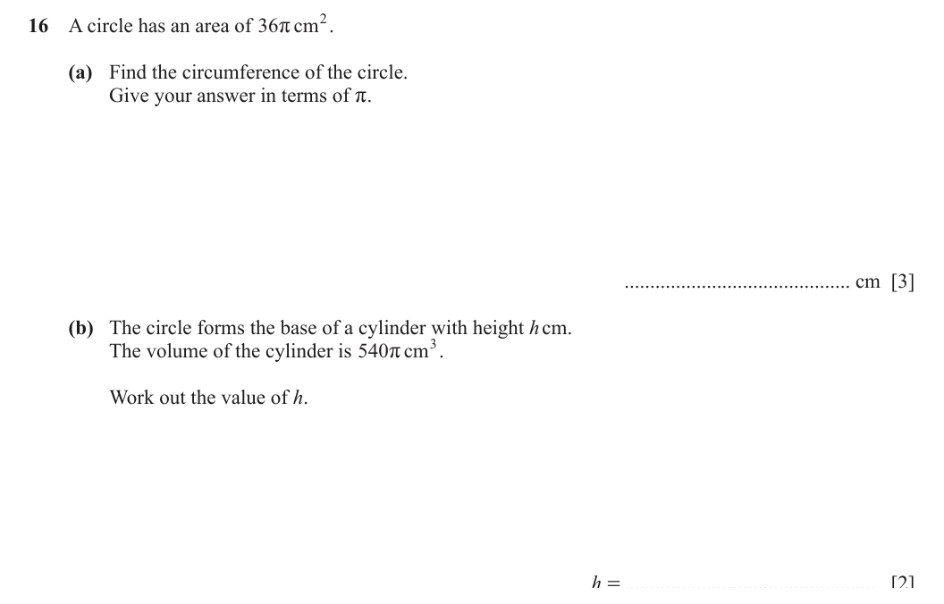 Question 16