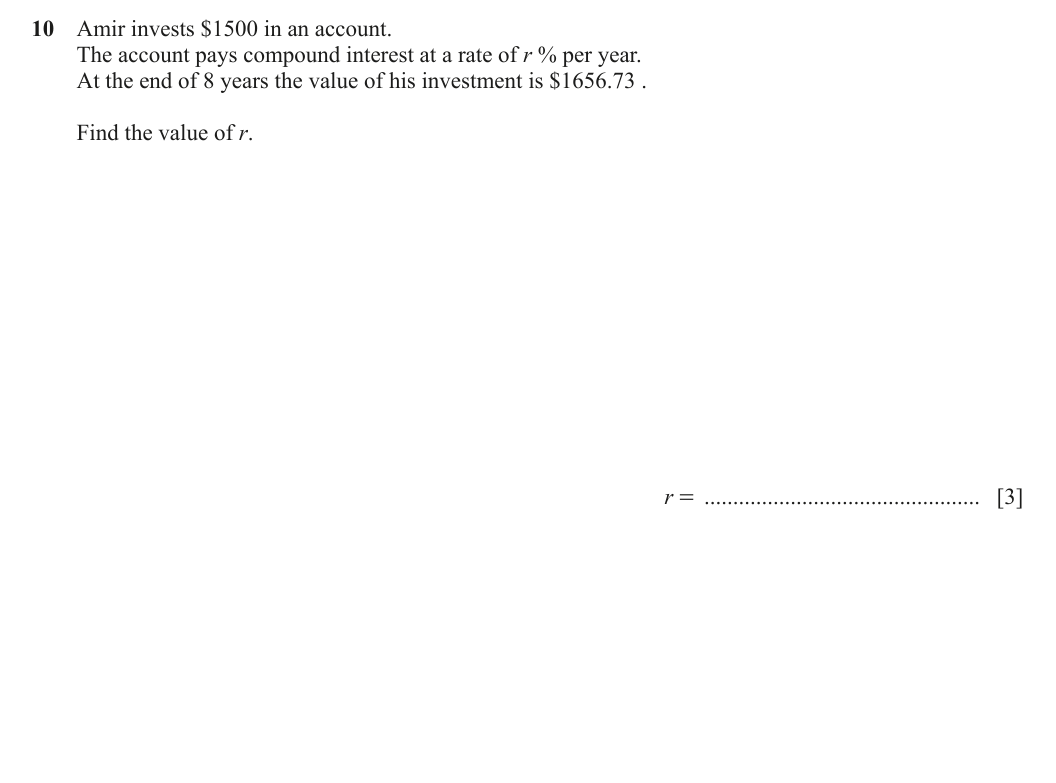 Question 10