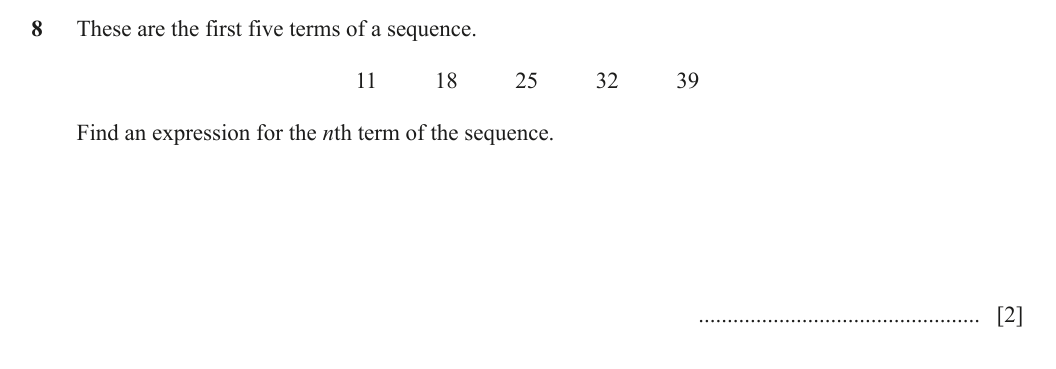Question 8