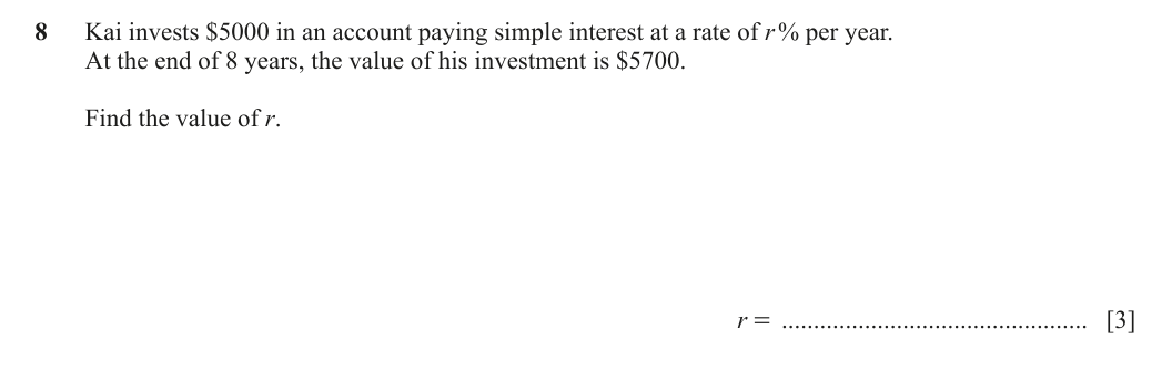 Question 8