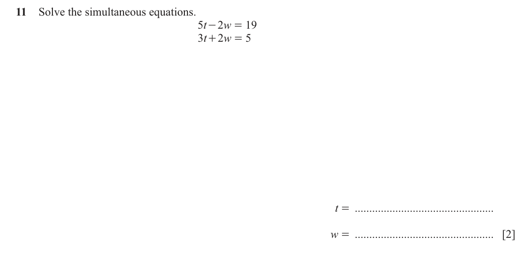 Question 11