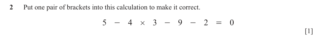 Question 2