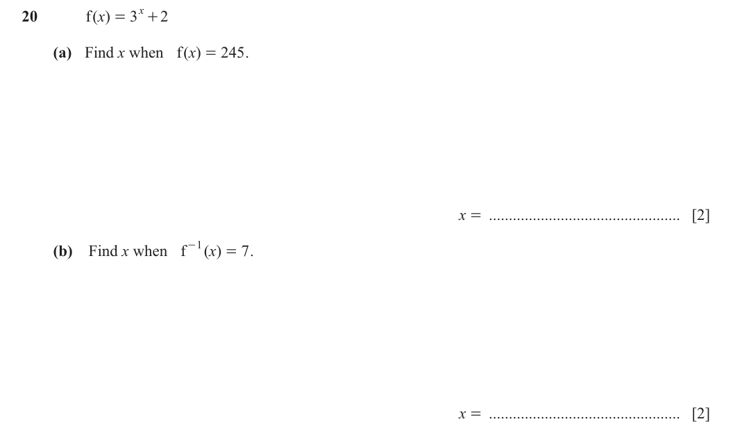 Question 20
