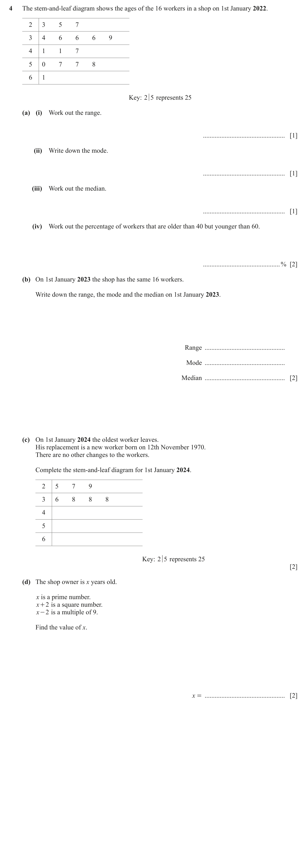 Question 4
