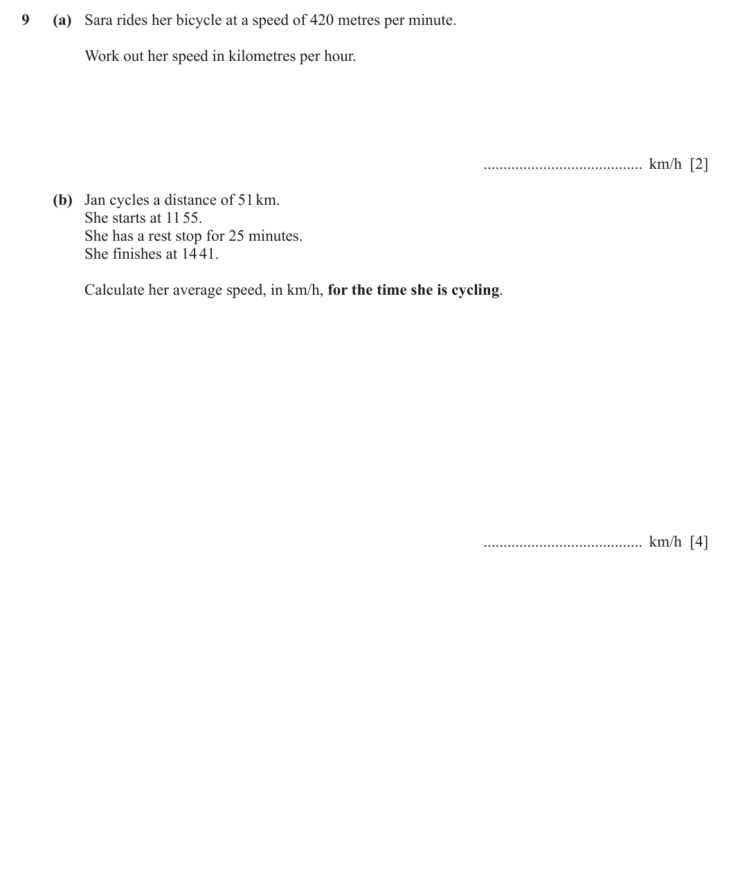 Question 9