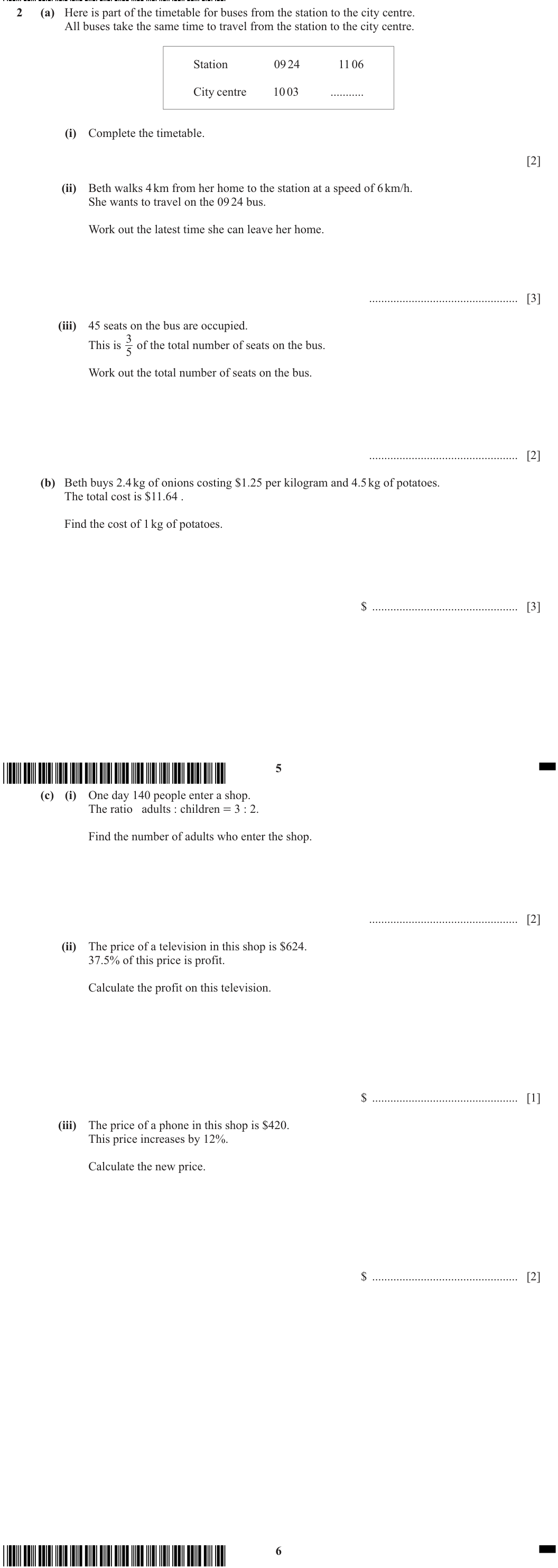 Question 2