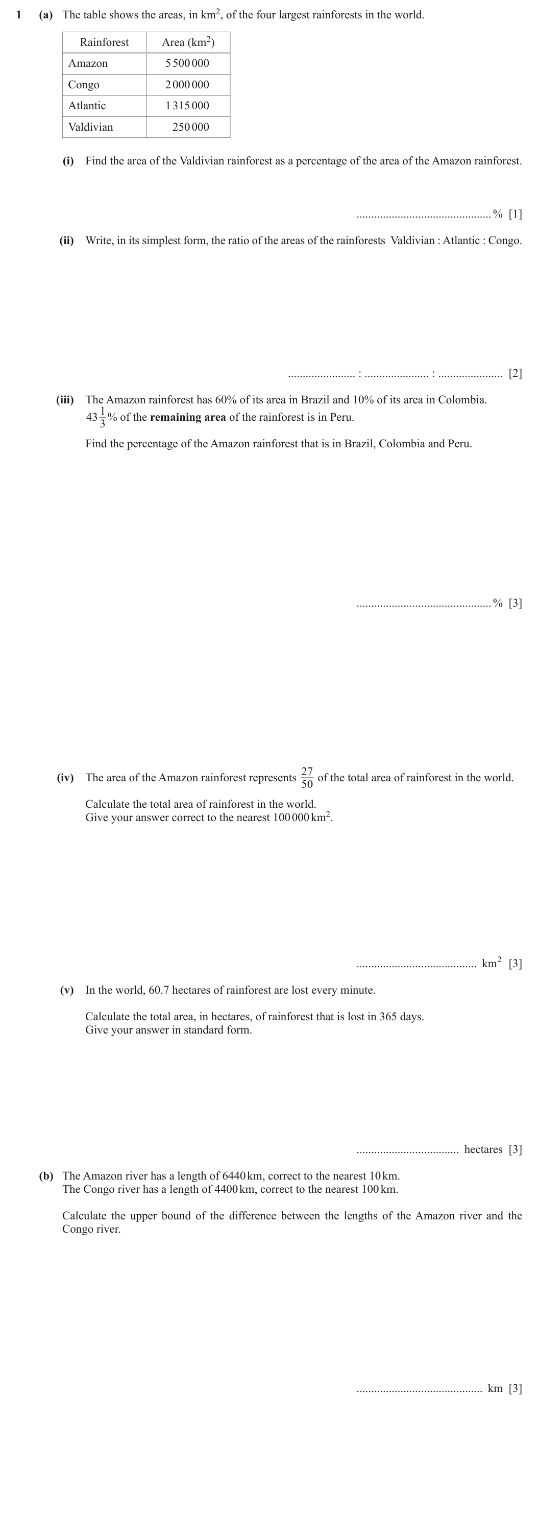 Question 1
