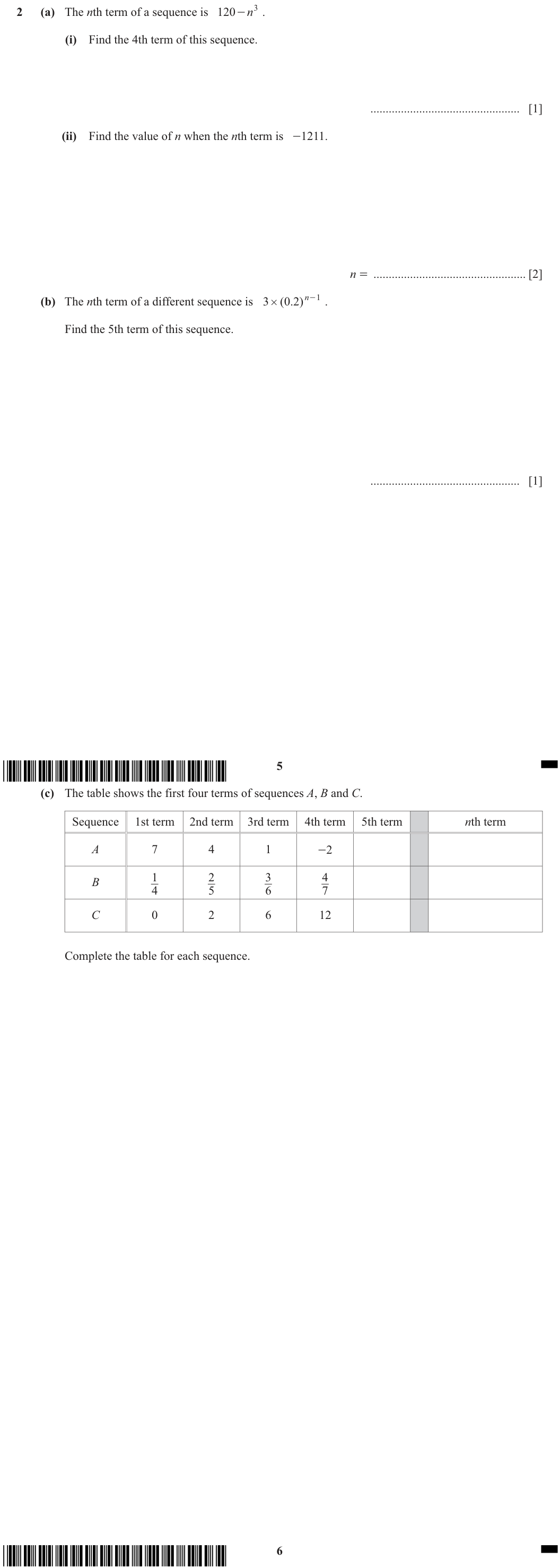 Question 2