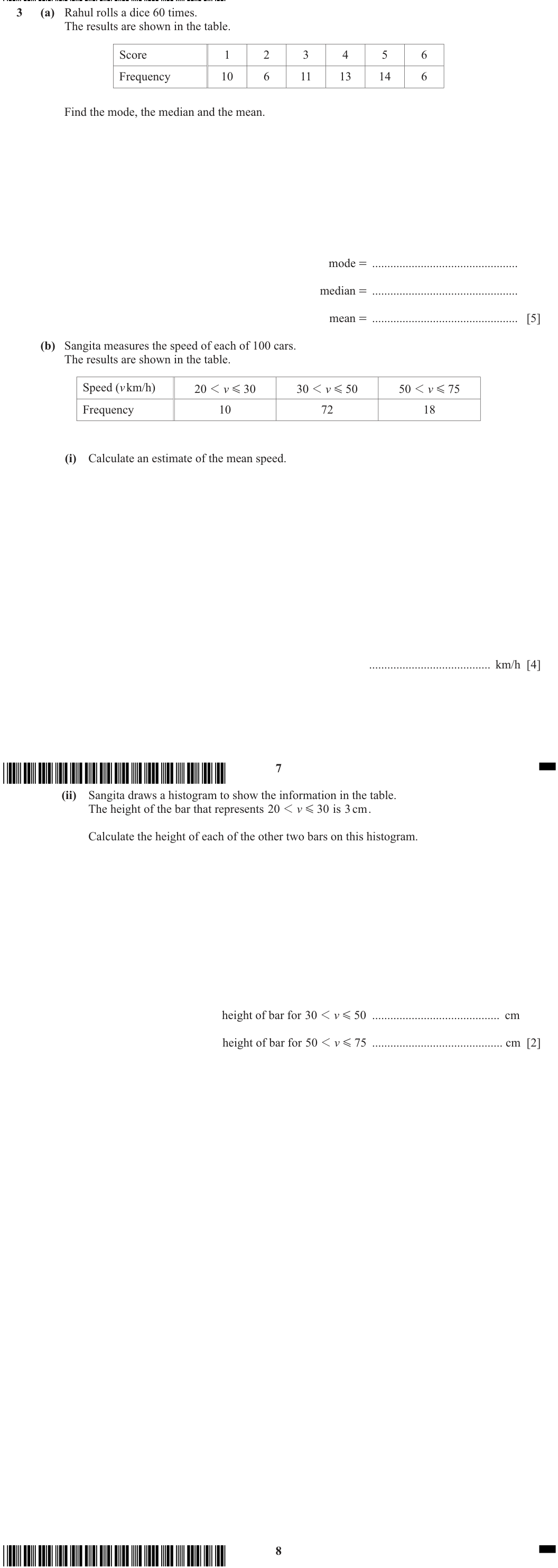 Question 3