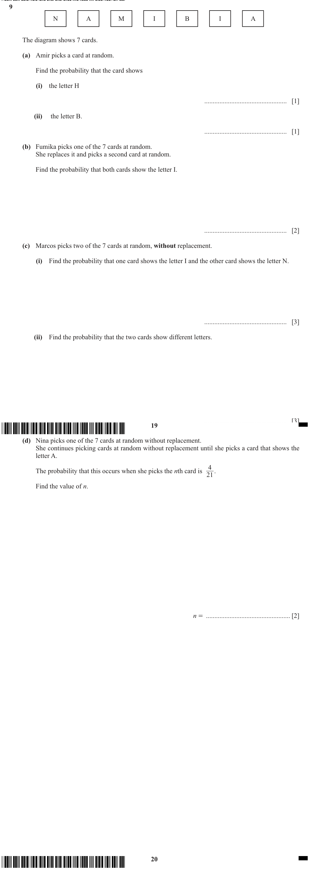 Question 9