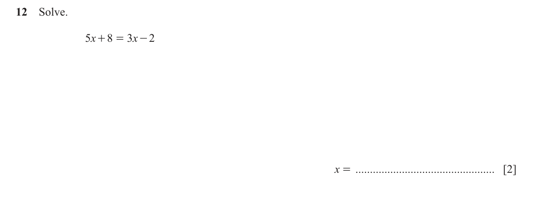 Question 12