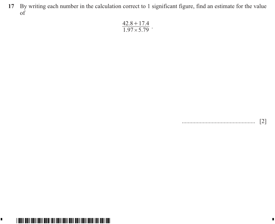 Question 17