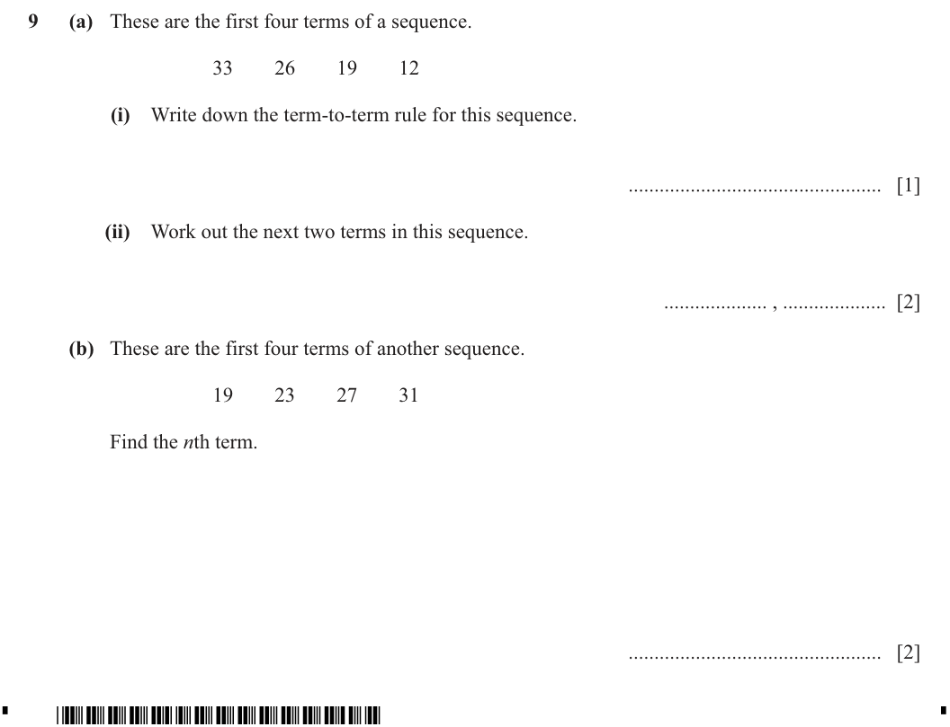 Question 9