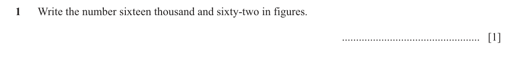 Question 1