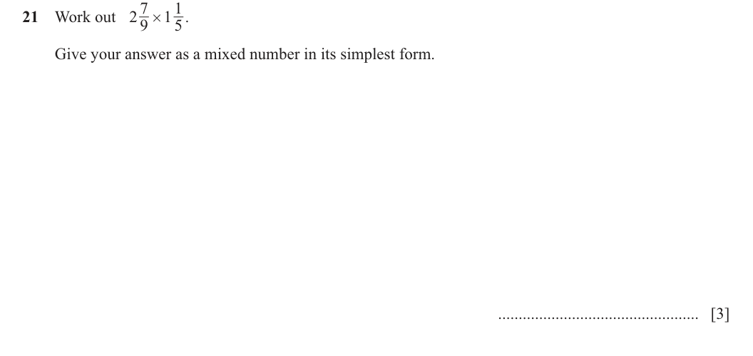 Question 21