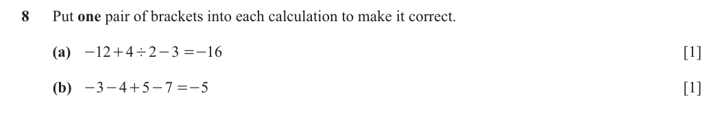 Question 8