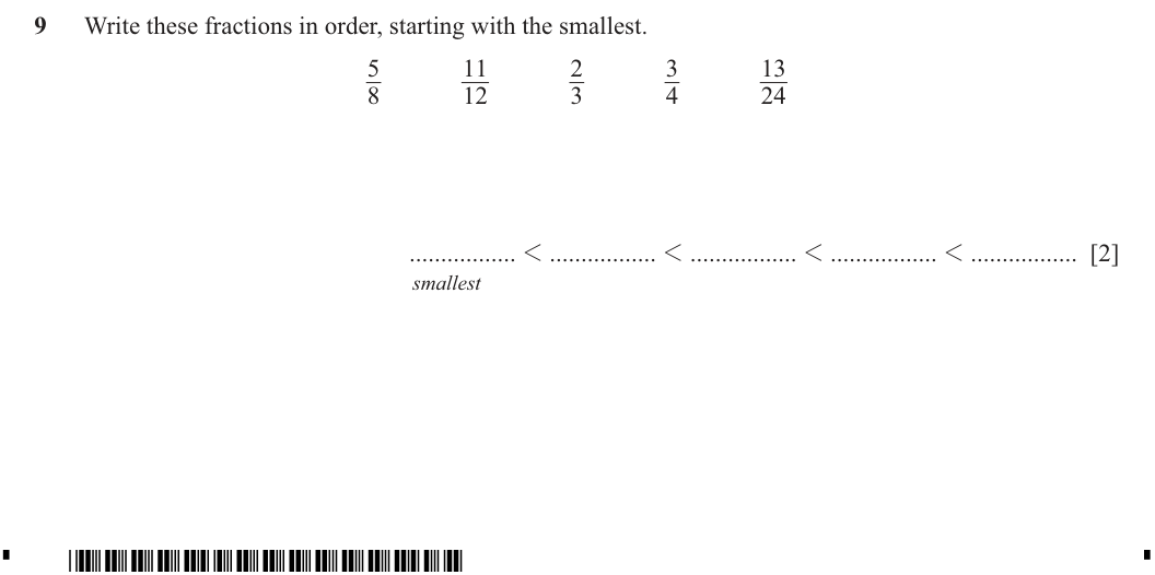 Question 9