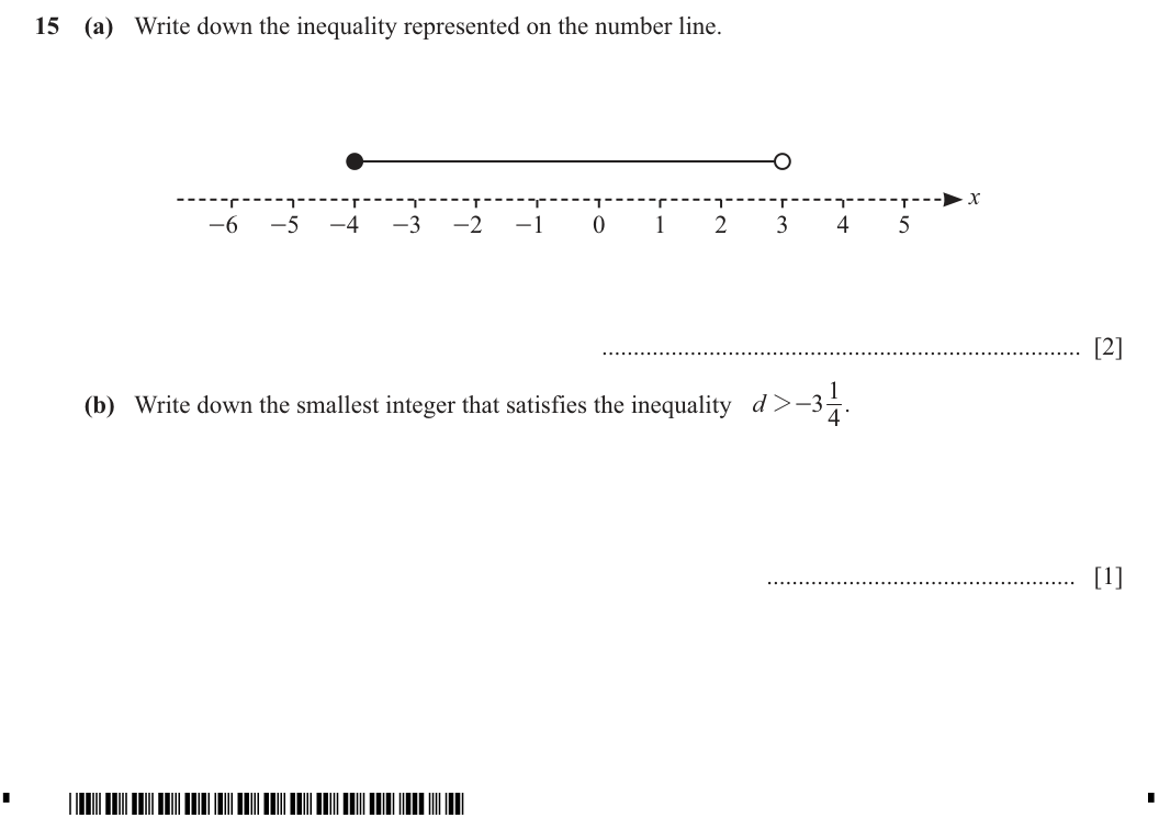Question 15