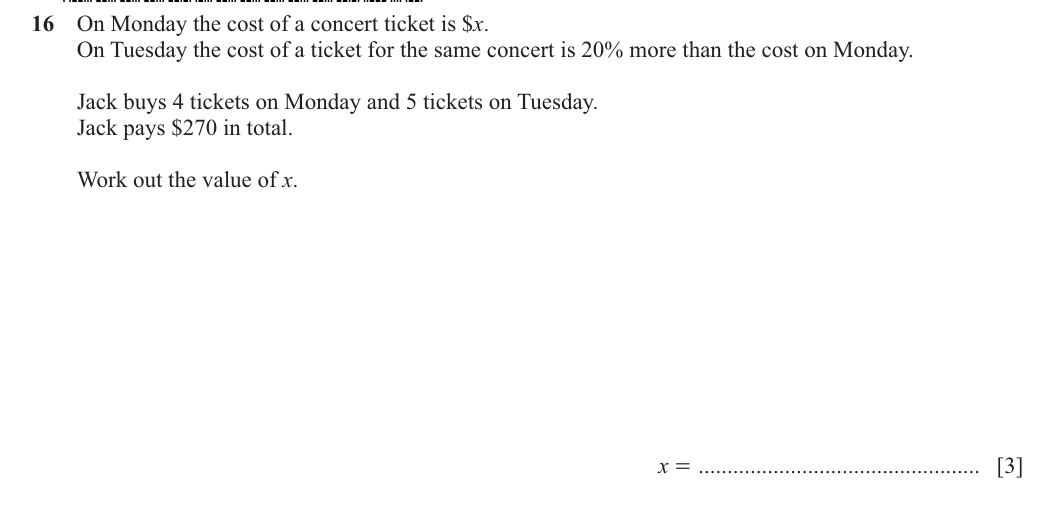 Question 16
