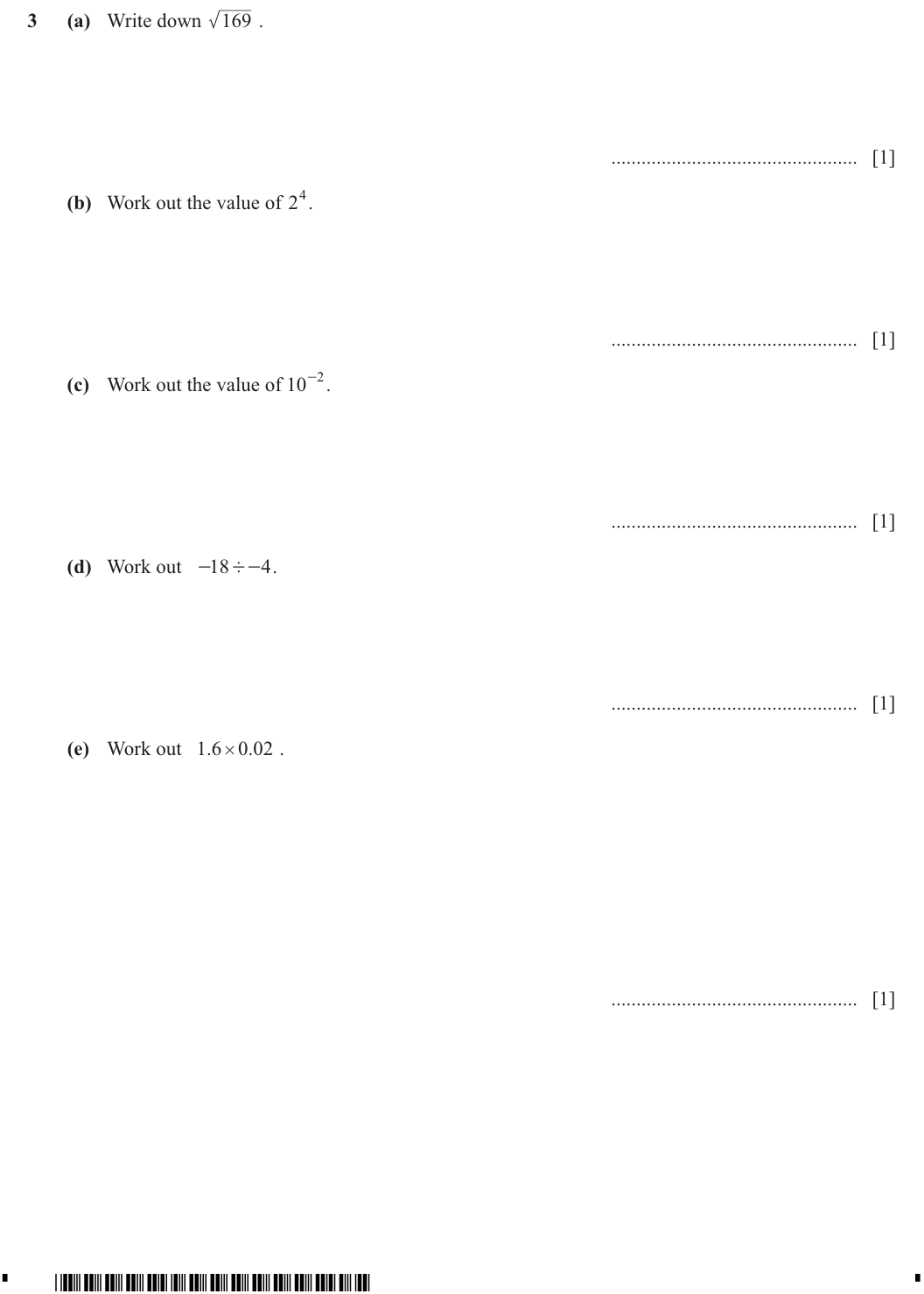 Question 3