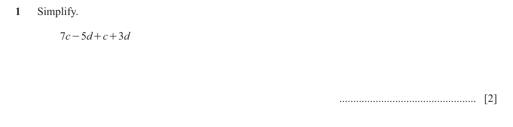 Question 1