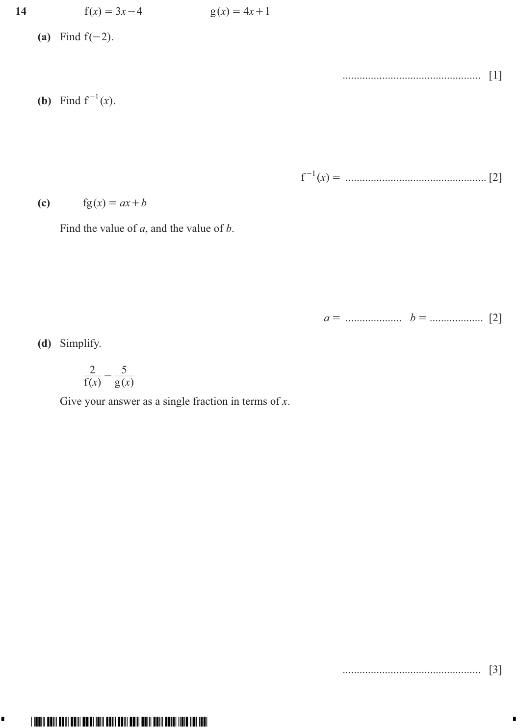 Question 14
