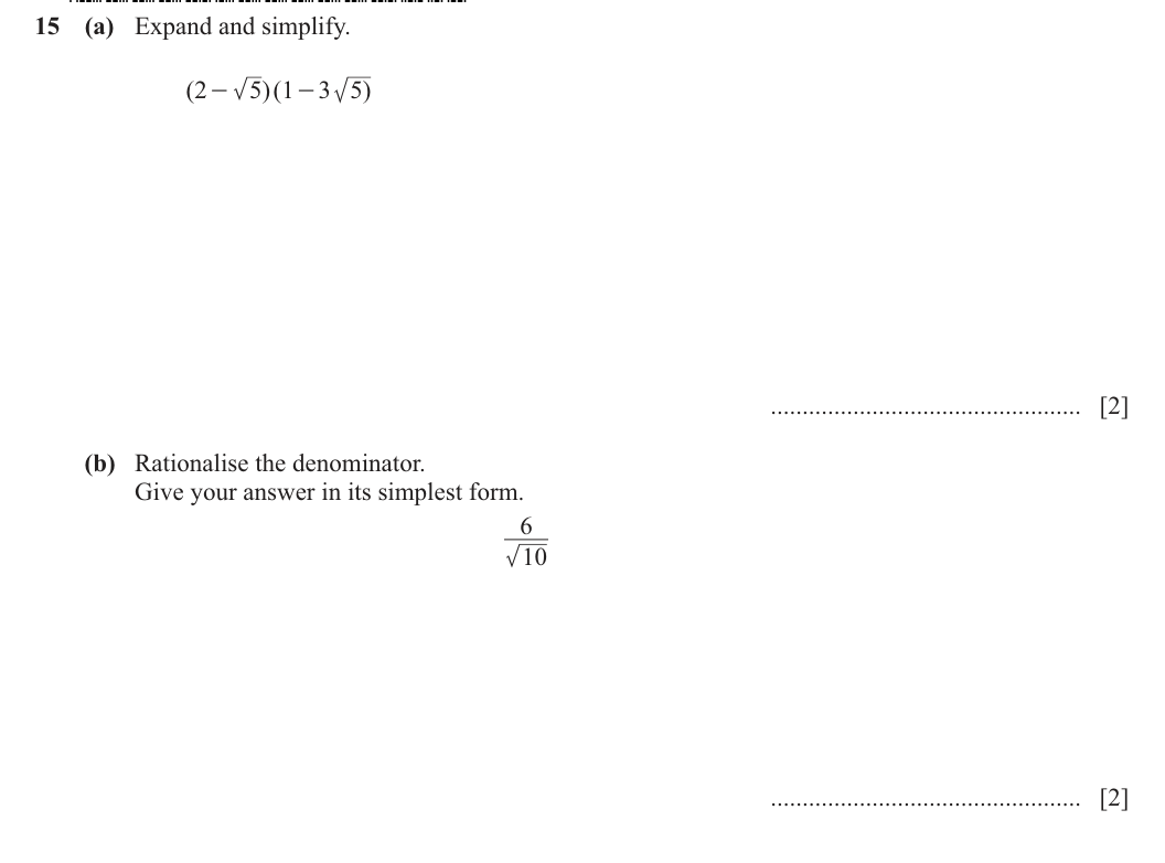 Question 15