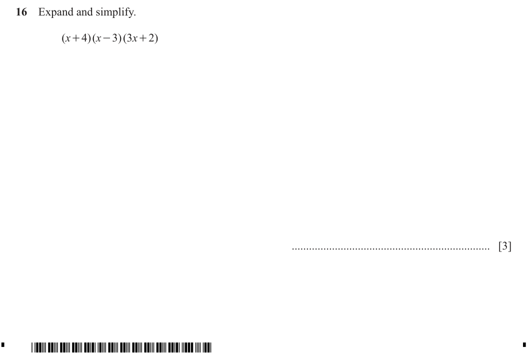 Question 16