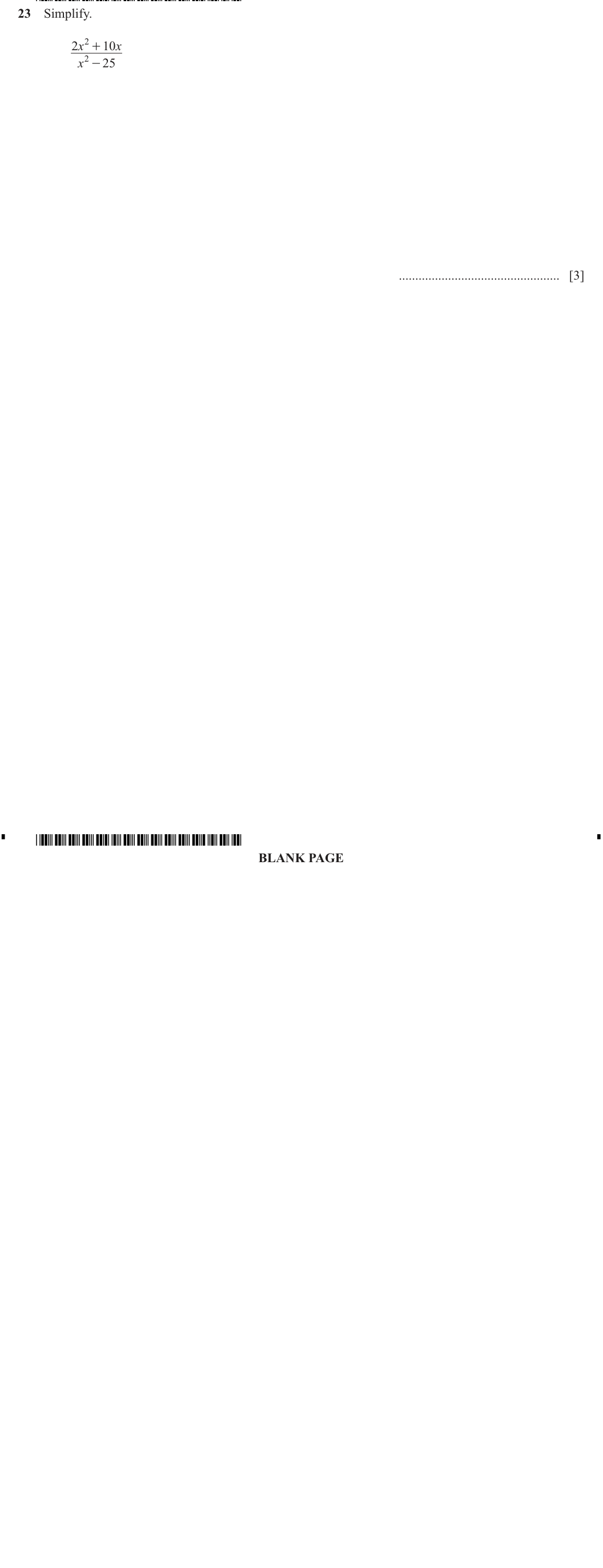 Question 23