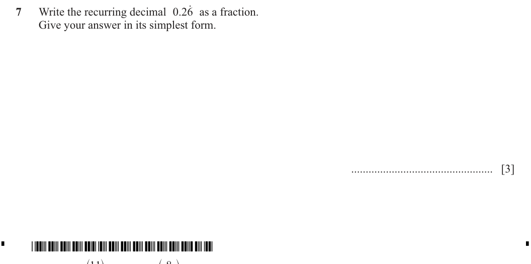 Question 7