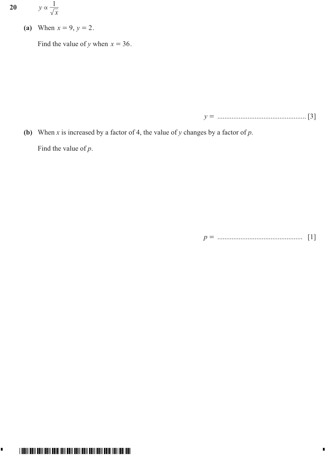Question 20