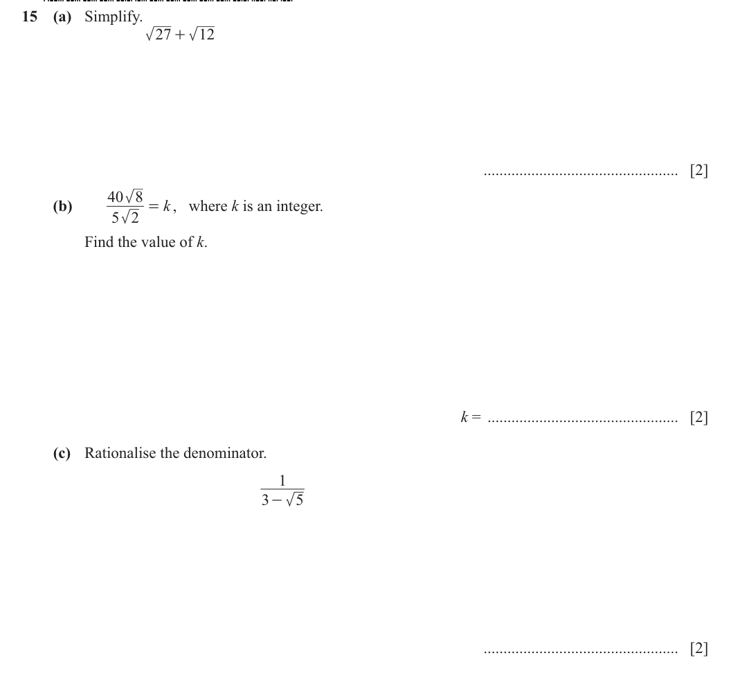 Question 15
