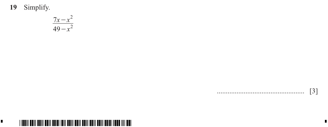 Question 19