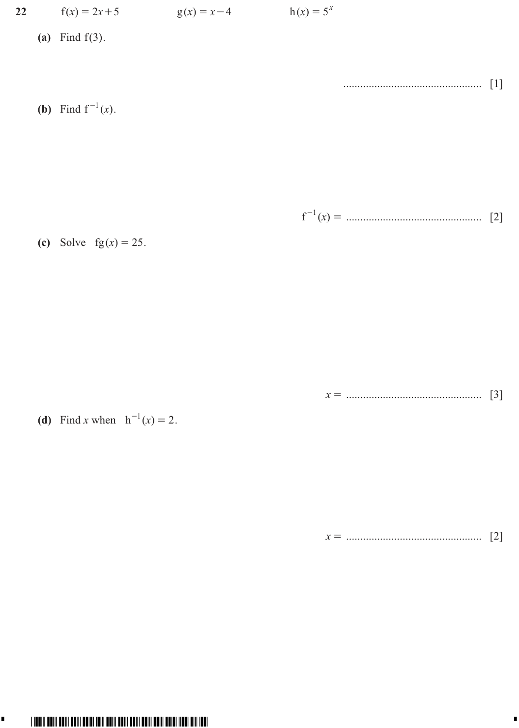 Question 22